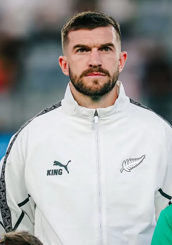 Tim Payne in New Zealand kit